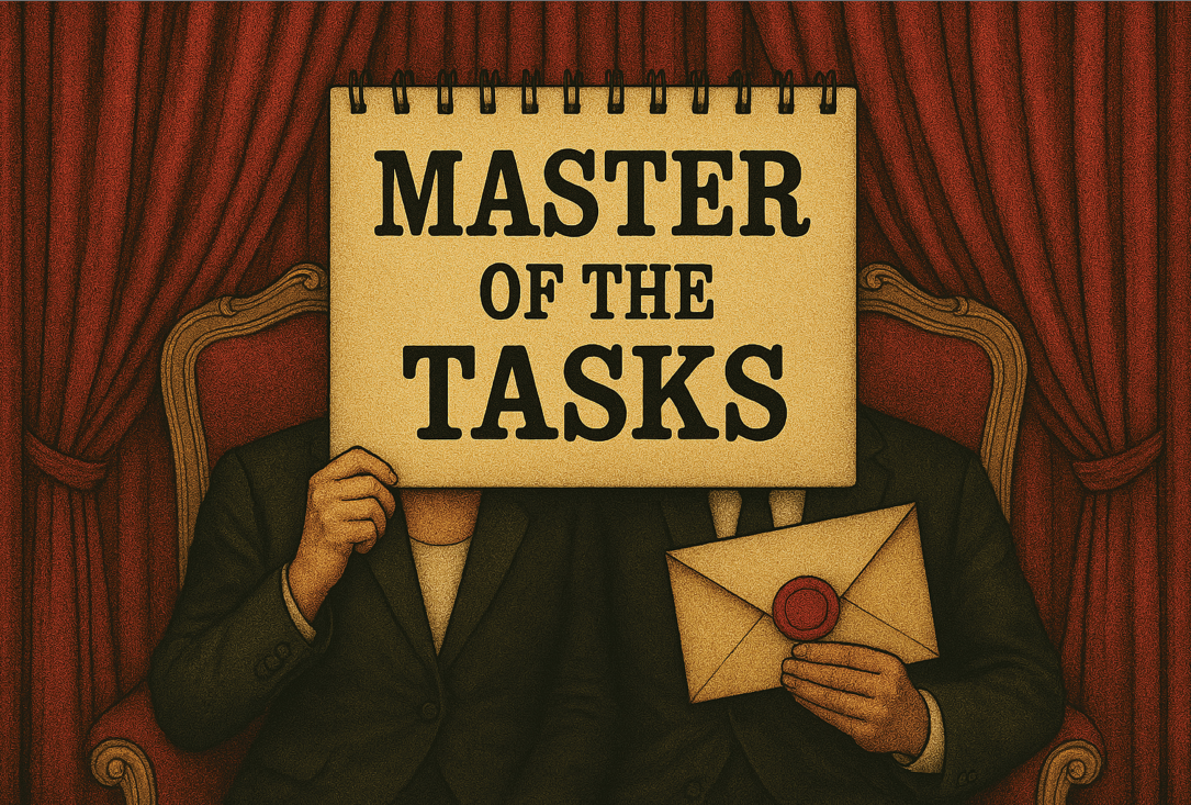 Master of the Tasks Taskmaster Team Building Event