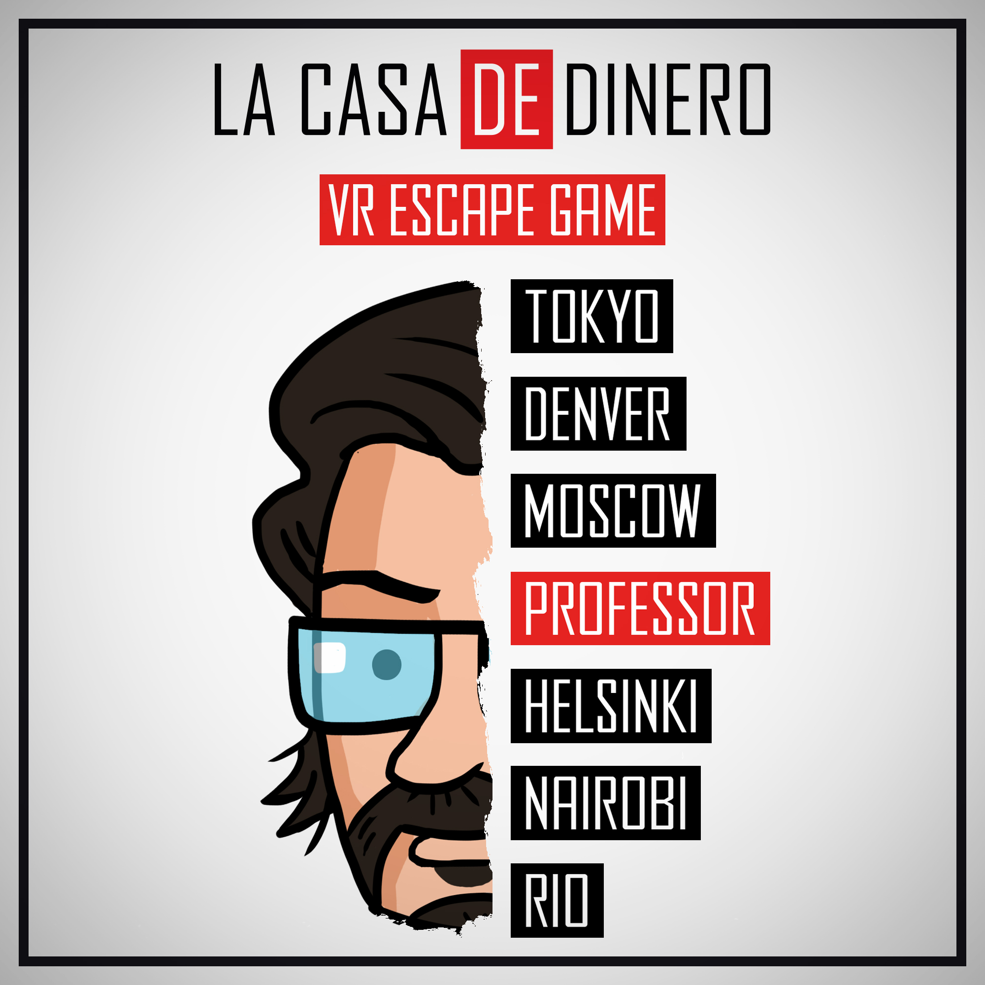 VR Escape Room - La Casa Dinero