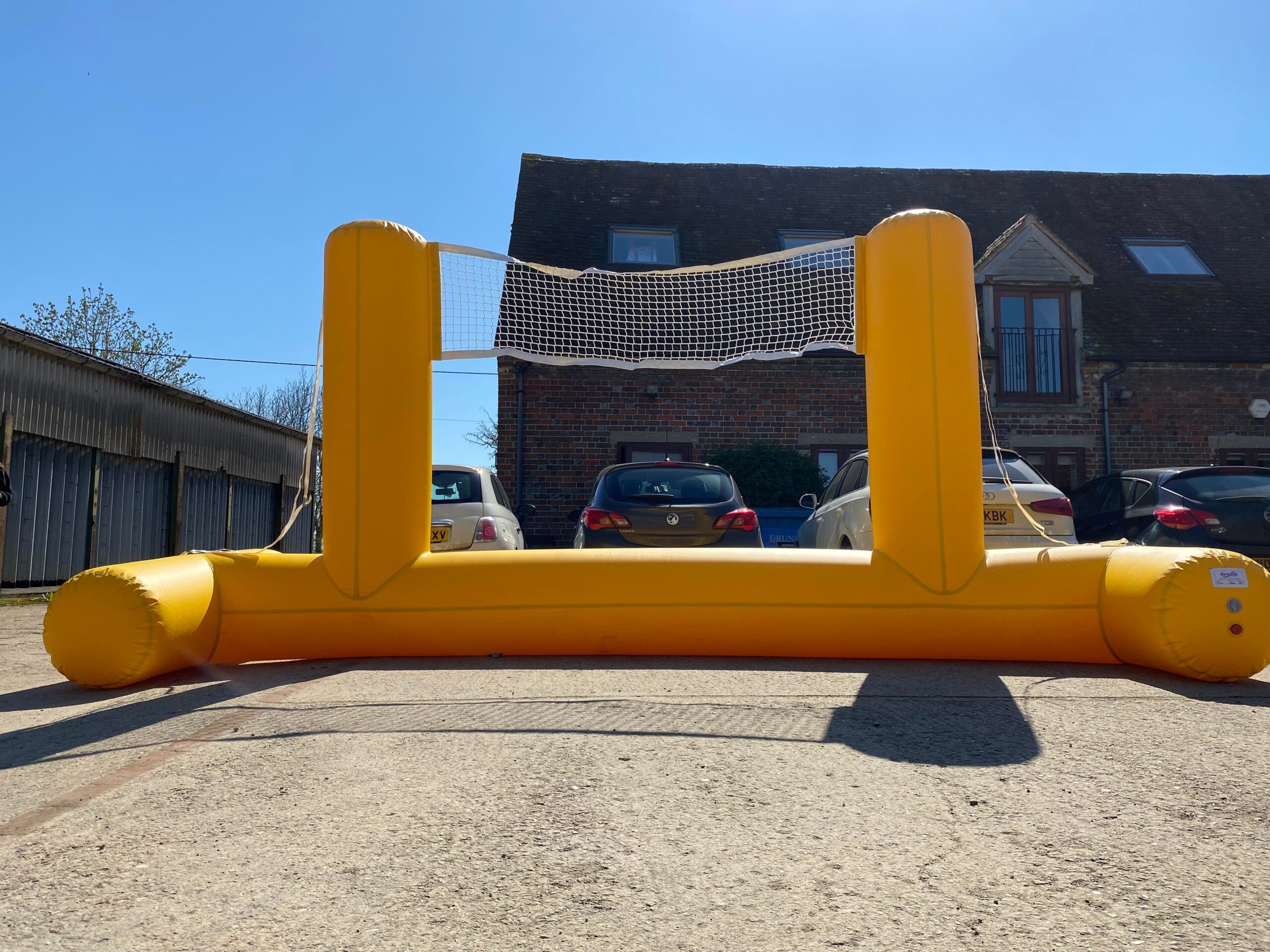 Inflatable Volleyball Net Hire Team Building Experiences