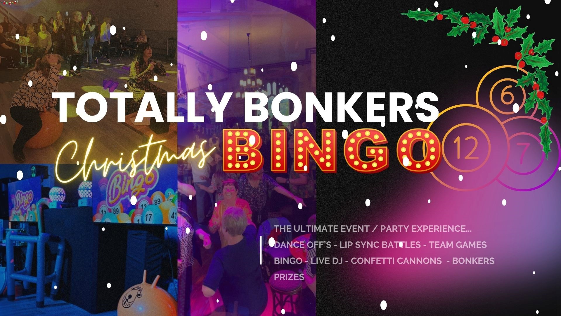 Totally Bonkers Christmas Bingo