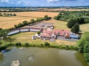 Aerial view of Lakehurst Park