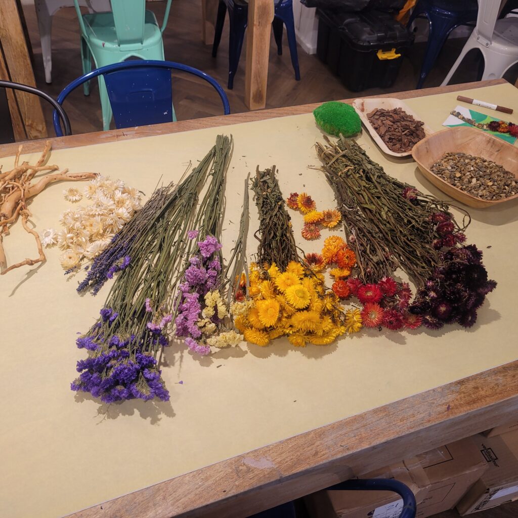 Green Wall Art Workshop Team Building