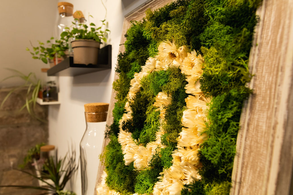 Green Wall Art Workshop Team Building