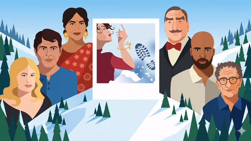 Murder on the Slopes virtual game