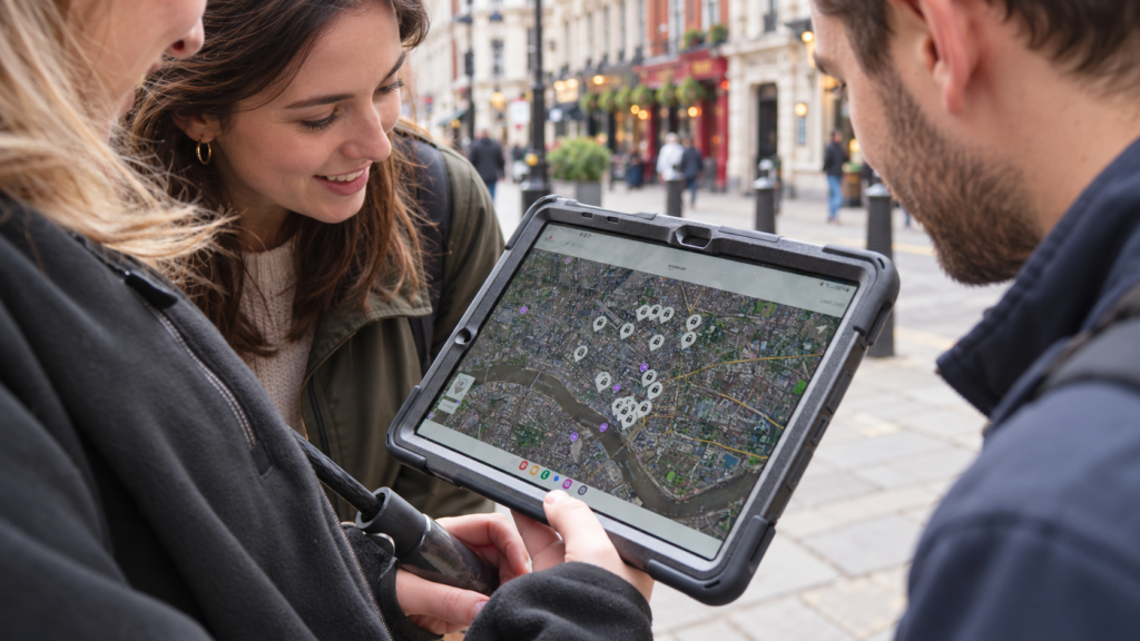 Race Around waterproof electronic tablet