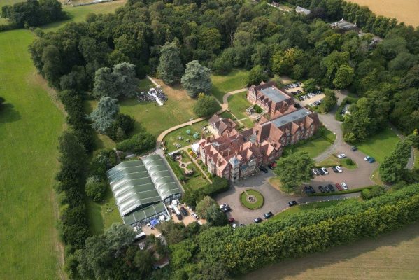 Pendley Manor Aerial Shot