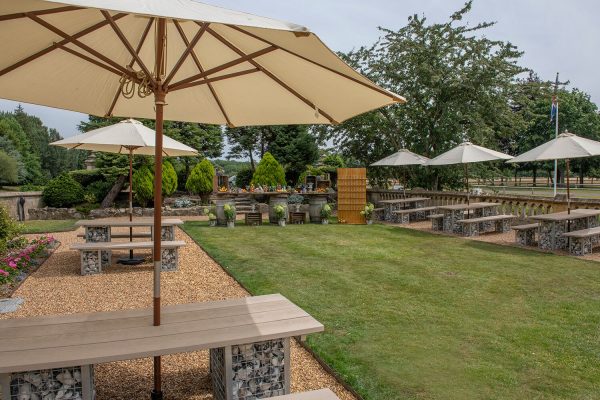 Towers Terrace with Gin Bar & Prosecco Wall