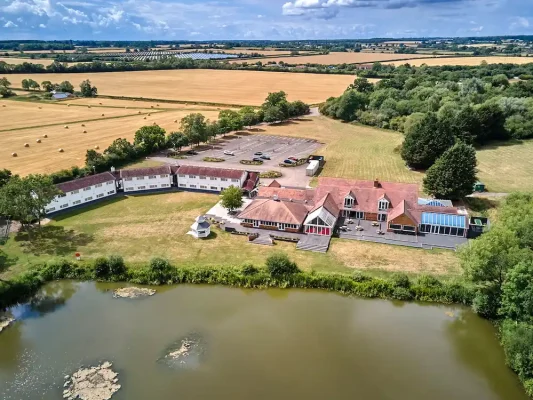 Aerial view of Lakehurst Park